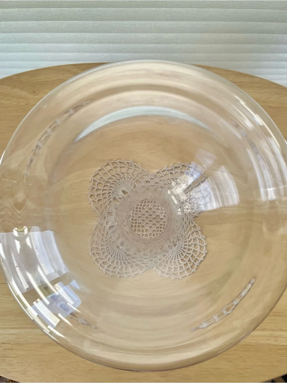 Clear Glass Wine Decanter - Wide Base